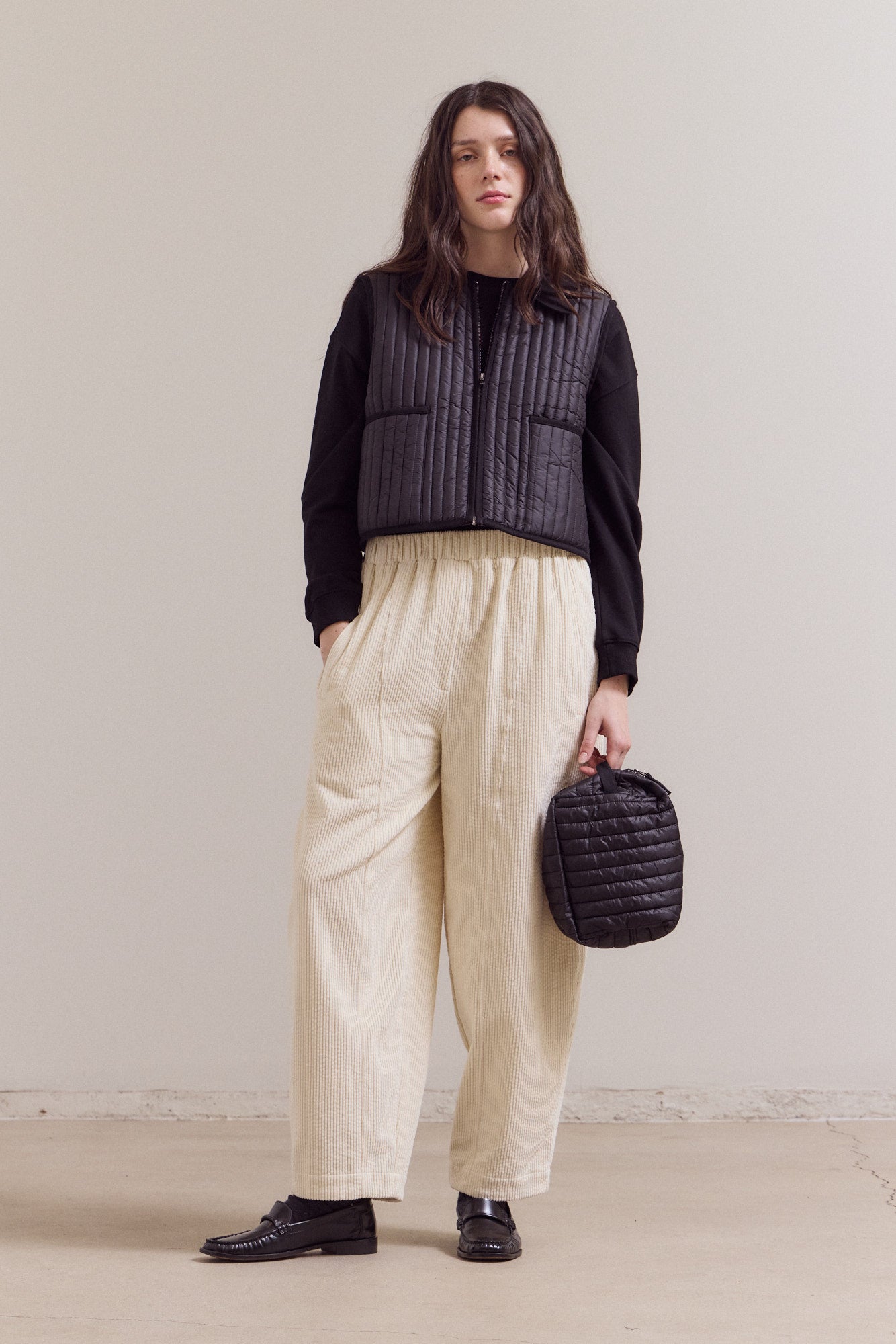 Quilted Vanity Pouch