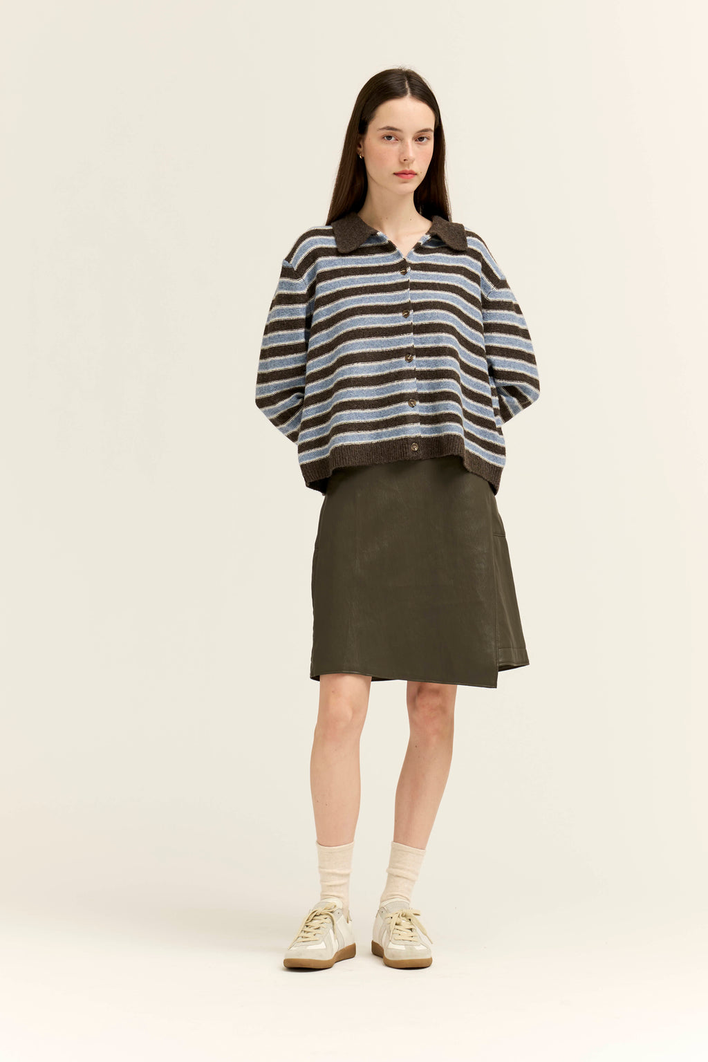 Vegan Leather Skirt