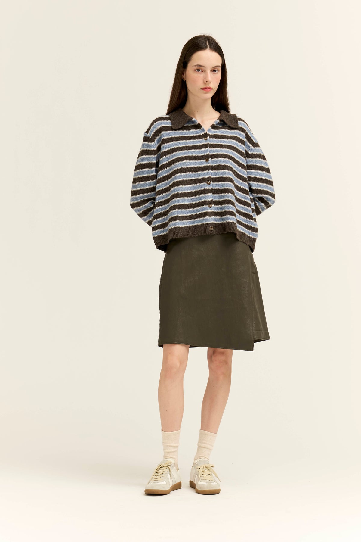 Vegan Leather Skirt