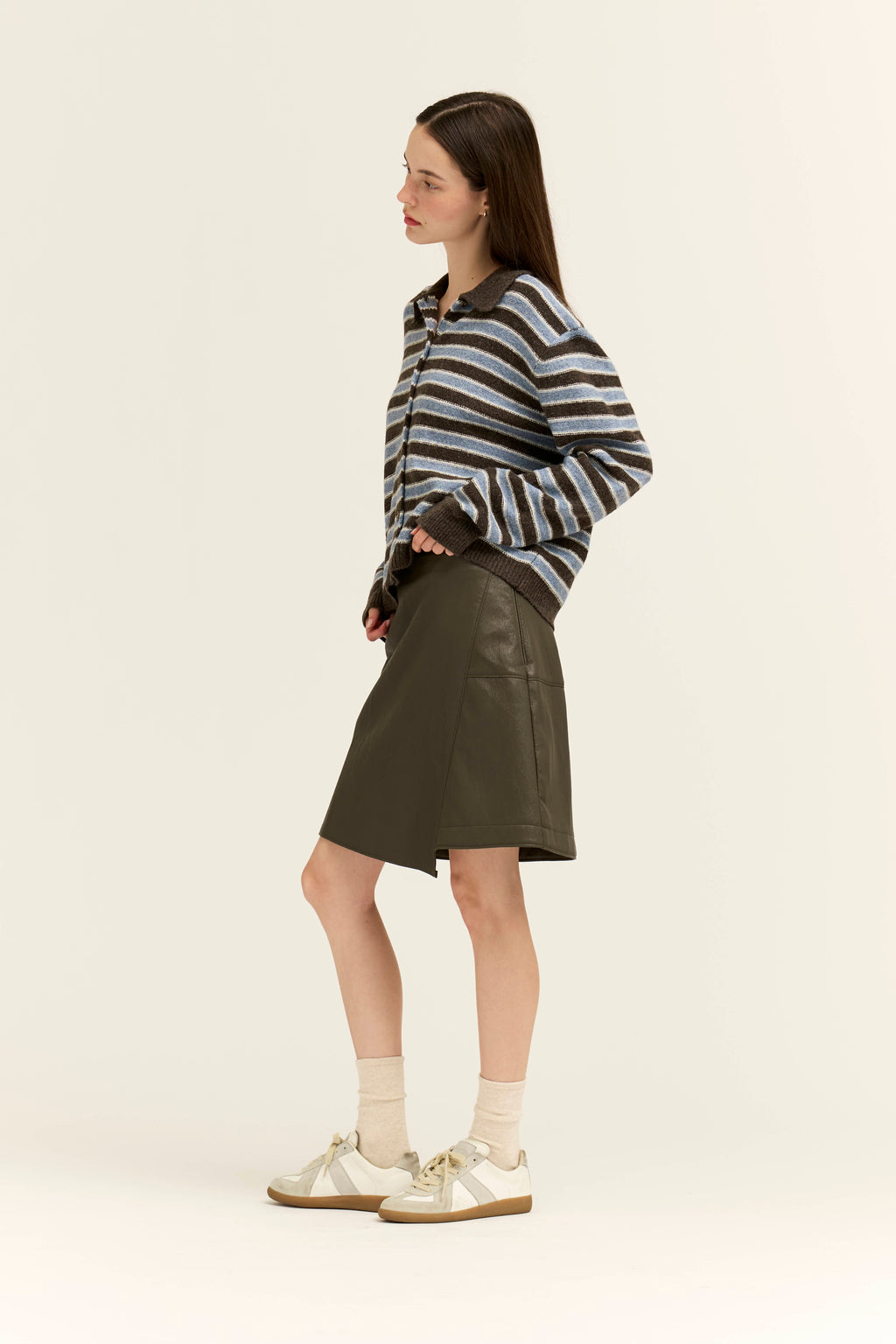 Vegan Leather Skirt